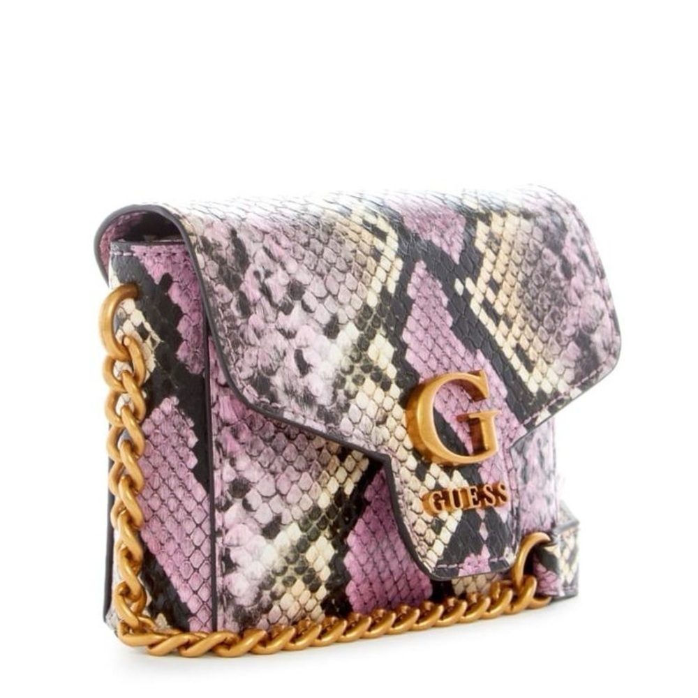 New GUESS Shenny Python Micro Mini Crossbody - Picture 4 of 9